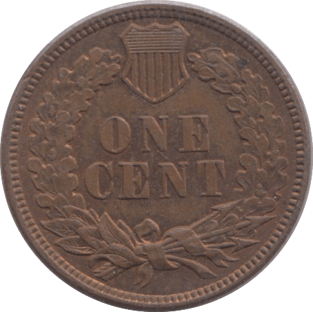 1880 ONE CENT USA - WORLD COINS - Cambridgeshire Coins