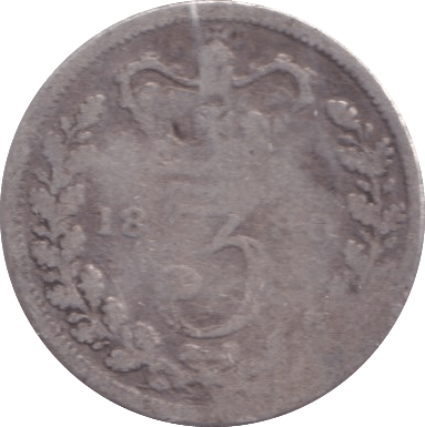 1880 THREEPENCE ( FAIR ) - Three Half Pence - Cambridgeshire Coins