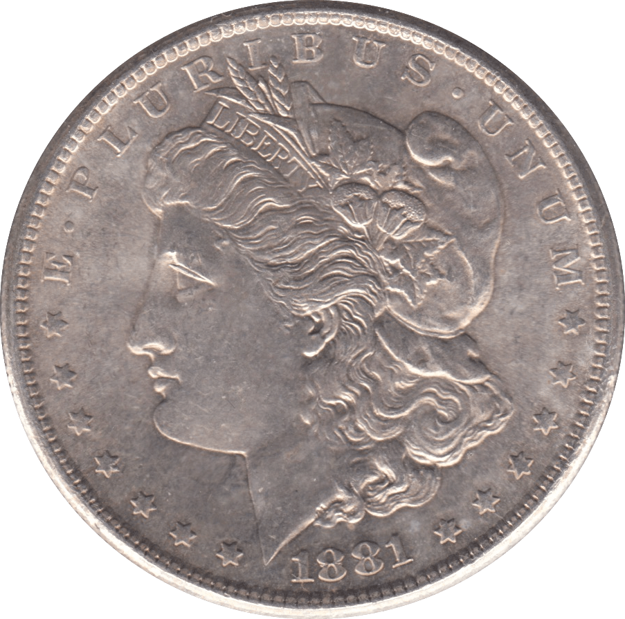 1881 SILVER MORGAN DOLLAR SAN FRANCISCO MINT - SILVER WORLD COINS - Cambridgeshire Coins