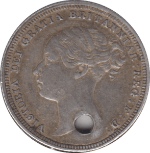 1881 SIXPENCE ( VF ) - SIXPENCE - Cambridgeshire Coins