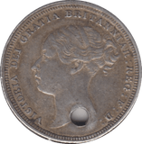 1881 SIXPENCE ( VF ) - SIXPENCE - Cambridgeshire Coins