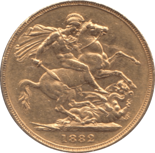 1882 GOLD SOVEREIGN ( AUNC ) SYDNEY MINT - SOVEREIGN - Cambridgeshire Coins