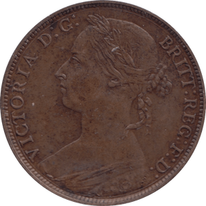 1882 PENNY ( EF ) - PENNY - Cambridgeshire Coins