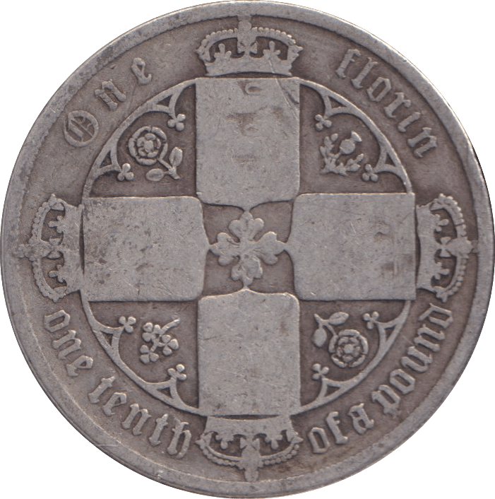 1883 FLORIN ( FAIR ) - FLORIN - Cambridgeshire Coins