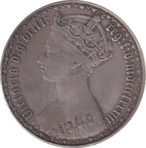 1883 FLORIN ( GF ) - FLORIN - Cambridgeshire Coins