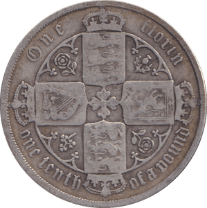 1883 FLORIN ( NF ) - FLORIN - Cambridgeshire Coins