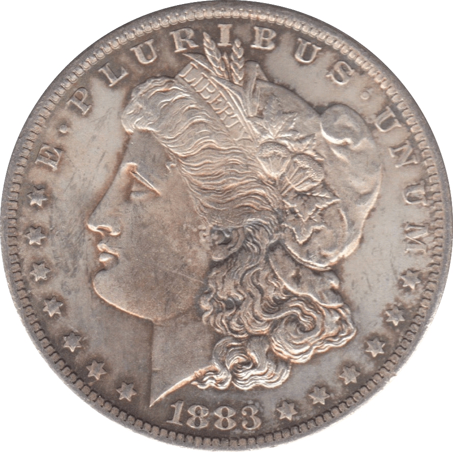 1883 MORGAN DOLLAR NEW ORLEANS MINT - SILVER WORLD COINS - Cambridgeshire Coins