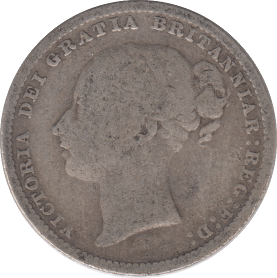 1883 SHILLING ( NF ) - Shilling - Cambridgeshire Coins