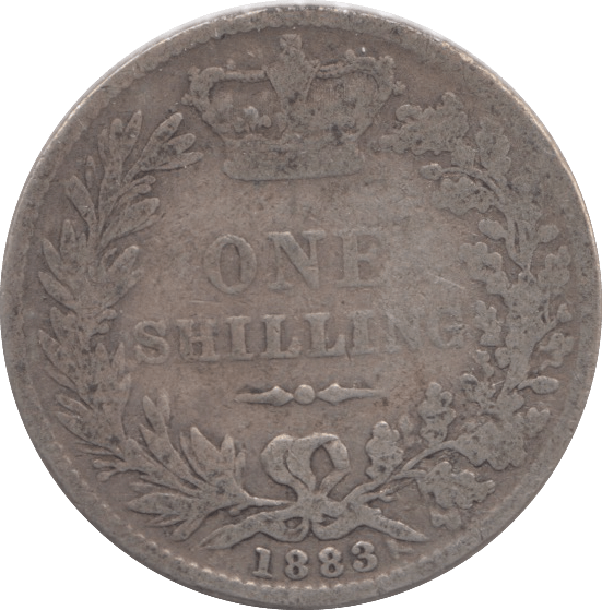 1883 SHILLING ( NF ) - Shilling - Cambridgeshire Coins