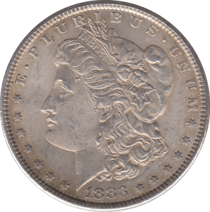 1883 SILVER MORGAN DOLLAR PHILADELPHIA MINT - SILVER WORLD COINS - Cambridgeshire Coins