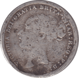 1883 SIXPENCE ( FINE ) - WORLD COINS - Cambridgeshire Coins