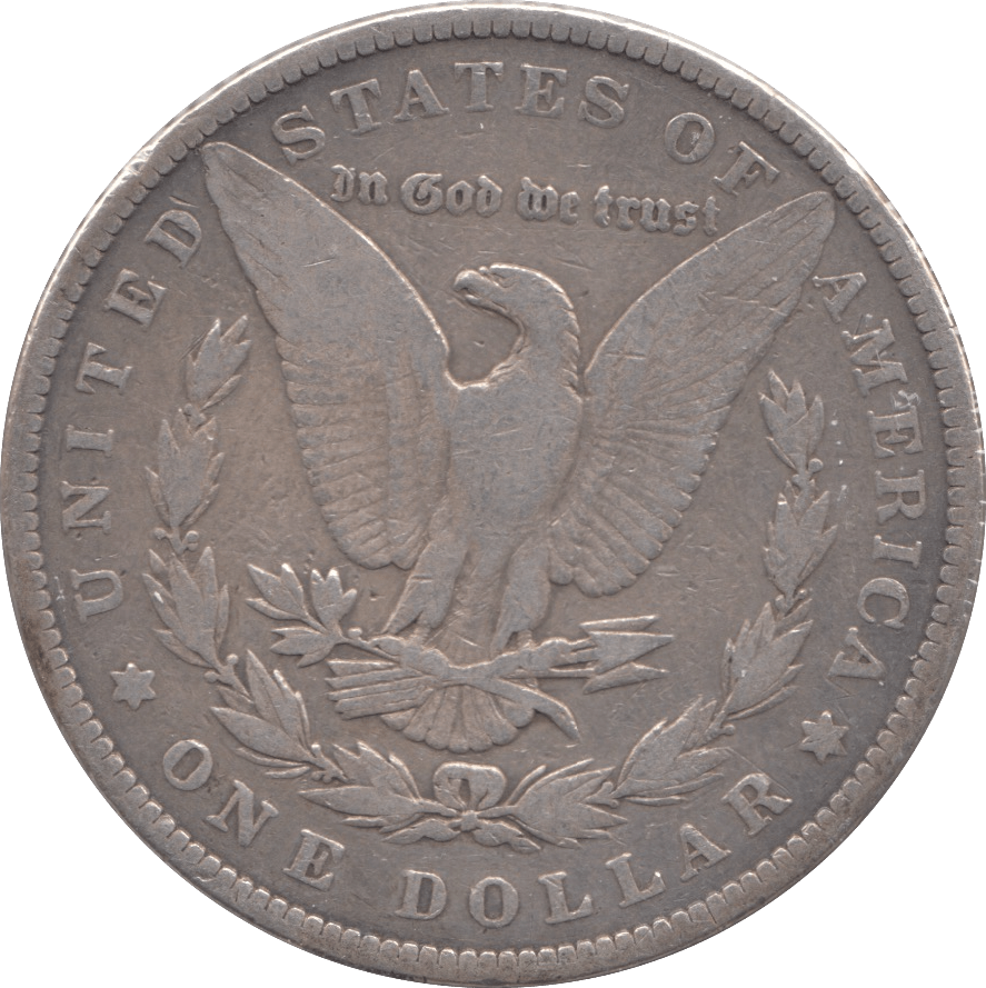1883 USA SILVER MORGAN DOLLAR PHILADELPHIA MINT - SILVER WORLD COINS - Cambridgeshire Coins