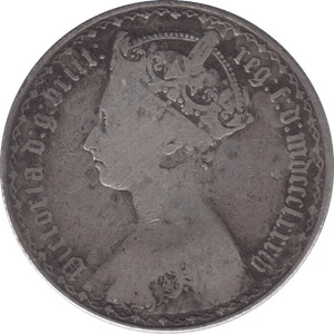 1884 FLORIN ( FINE ) - FLORIN - Cambridgeshire Coins