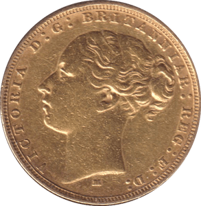 1884 M GOLD SOVEREIGN ( GVF ) - SOVEREIGN - Cambridgeshire Coins