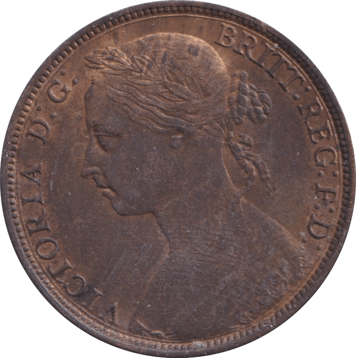 1884 PENNY ( EF )