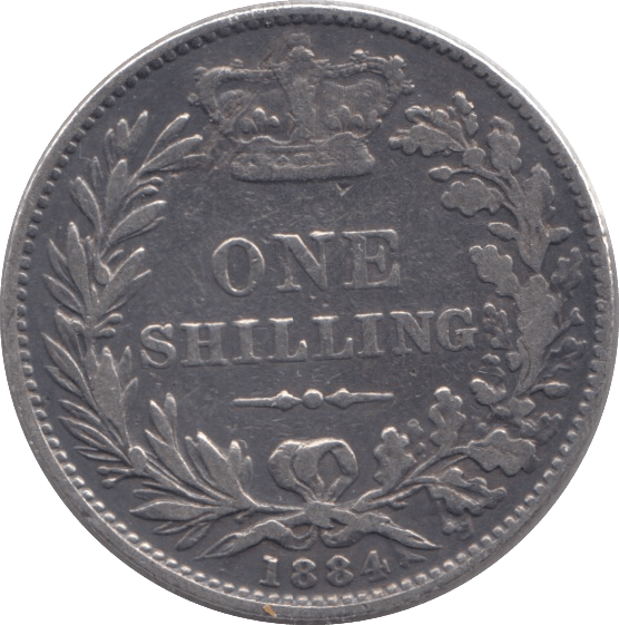 1884 SHILLING ( VF ) Shilling Cambridgeshire Coins – Cambridgeshire Coins