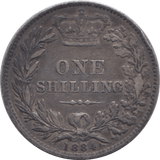 1884 SHILLING ( VF ) - Shilling - Cambridgeshire Coins