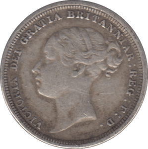 1884 SIXPENCE ( VF ) - Sixpence - Cambridgeshire Coins