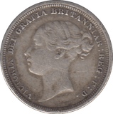 1884 SIXPENCE ( VF ) - Sixpence - Cambridgeshire Coins