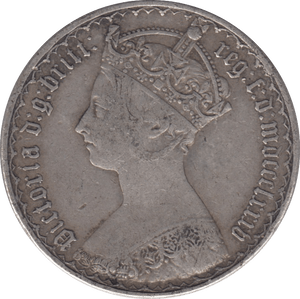 1885 FLORIN ( VF ) - FLORIN - Cambridgeshire Coins