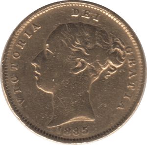 1885 GOLD HALF SOVEREIGN ( VF ) - Half Sovereign - Cambridgeshire Coins