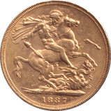 1885 GOLD SOVEREIGN ( EF ) MELBOURNE MINT - SOVEREIGN - Cambridgeshire Coins