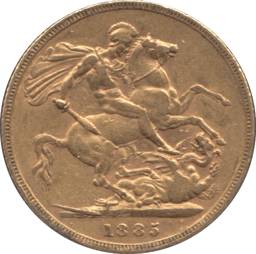 1885 GOLD SOVEREIGN ( GVF ) - SOVEREIGN - Cambridgeshire Coins