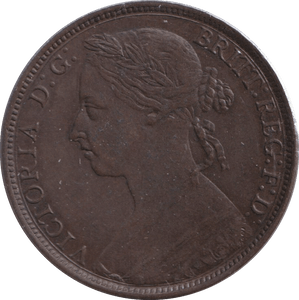 1885 PENNY ( GVF ) - PENNY - Cambridgeshire Coins