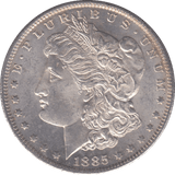 1885 SILVER MORGAN DOLLAR USA NEW ORLEANS MINT - SILVER WORLD COINS - Cambridgeshire Coins