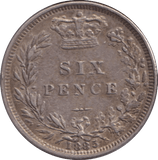 1885 SIXPENCE ( VF ) - SIXPENCE - Cambridgeshire Coins