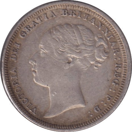 1885 SIXPENCE ( VF ) - SIXPENCE - Cambridgeshire Coins