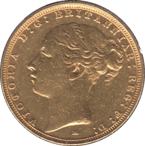 1886 GOLD SOVEREIGN ( AUNC ) MELBOURNE MINT - SOVEREIGN - Cambridgeshire Coins