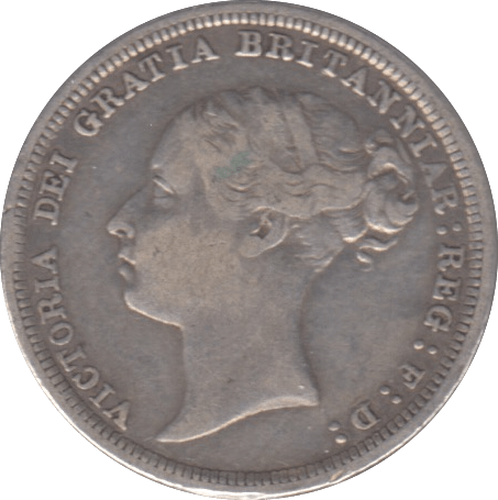 1886 SIXPENCE ( FINE ) - Sixpence - Cambridgeshire Coins