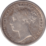 1886 SIXPENCE ( GF ) - SIXPENCE - Cambridgeshire Coins