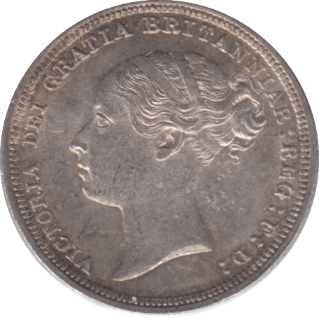 1886 SIXPENCE ( UNC ) - SIXPENCE - Cambridgeshire Coins