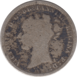 1886 THREEPENCE ( NF ) - THREEPENCE - Cambridgeshire Coins