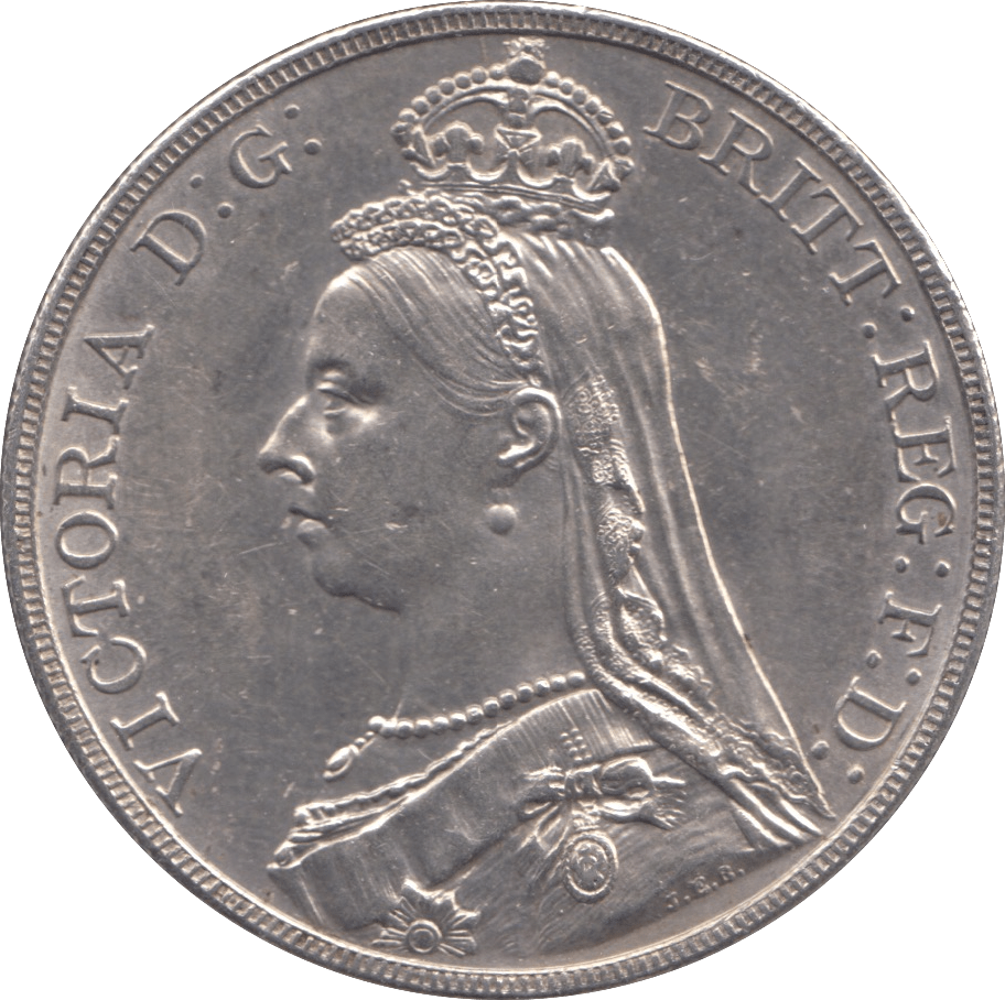 1887 CROWN ( AUNC ) - CROWN - Cambridgeshire Coins