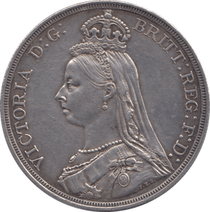 1887 CROWN ( EF ) - Crown - Cambridgeshire Coins