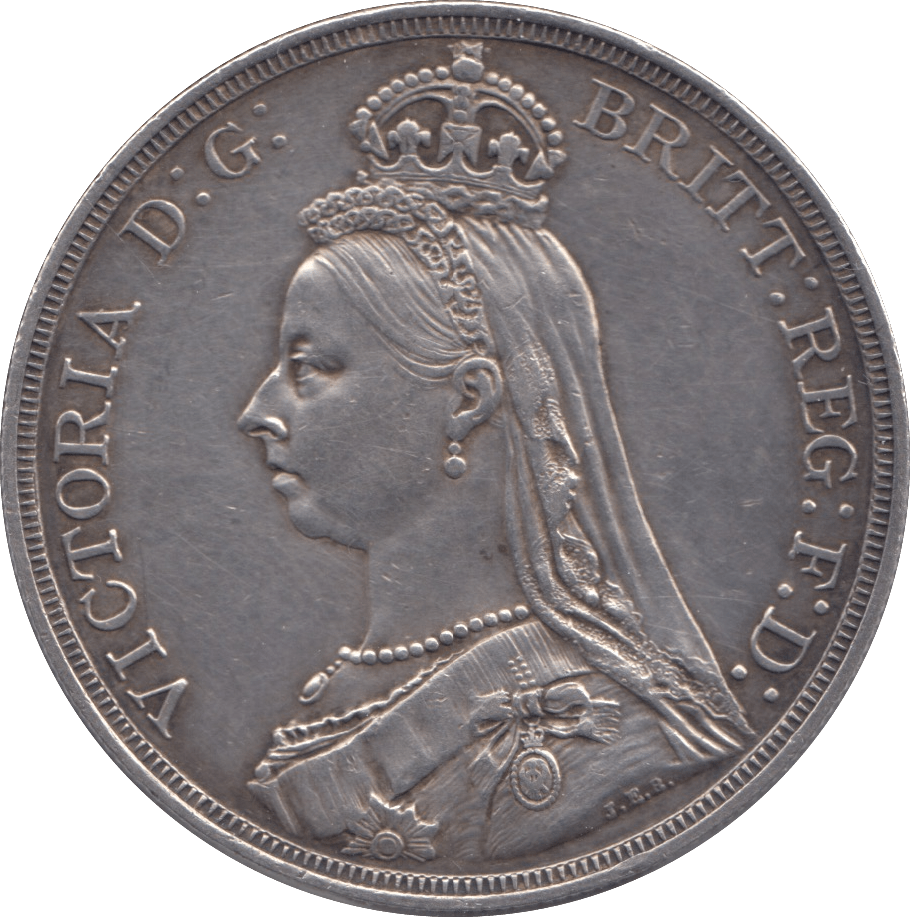 1887 CROWN ( EF ) - Crown - Cambridgeshire Coins