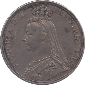 1887 CROWN ( GF ) - CROWN - Cambridgeshire Coins