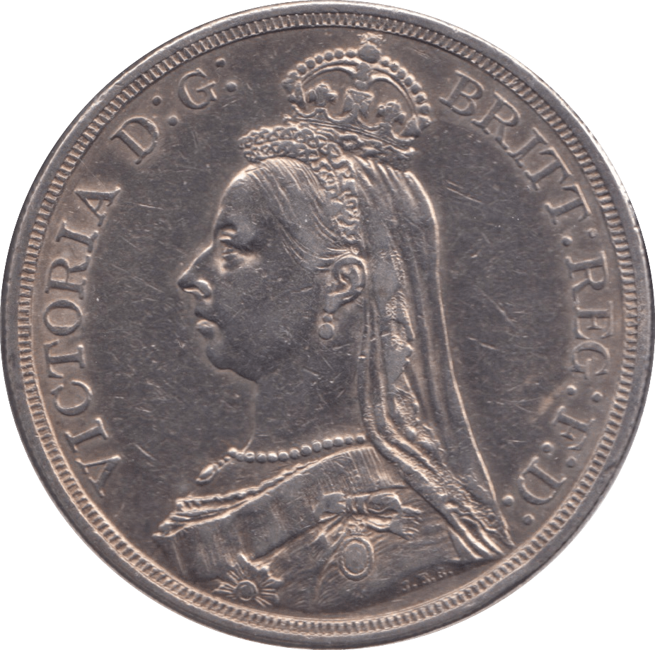 1887 CROWN ( GVF ) - CROWN - Cambridgeshire Coins