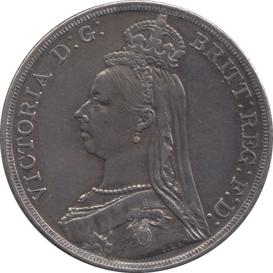 1887 CROWN ( GVF ) - CROWN - Cambridgeshire Coins