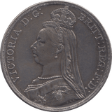 1887 CROWN ( GVF ) - CROWN - Cambridgeshire Coins