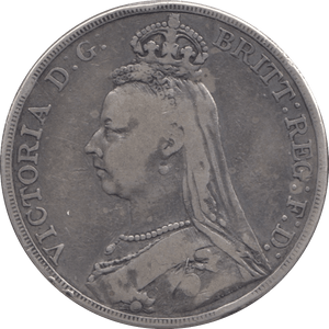 1887 CROWN ( NF ) - CROWN - Cambridgeshire Coins