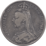 1887 CROWN ( NF ) - CROWN - Cambridgeshire Coins