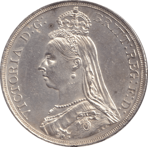 1887 CROWN ( UNC ) - CROWN - Cambridgeshire Coins