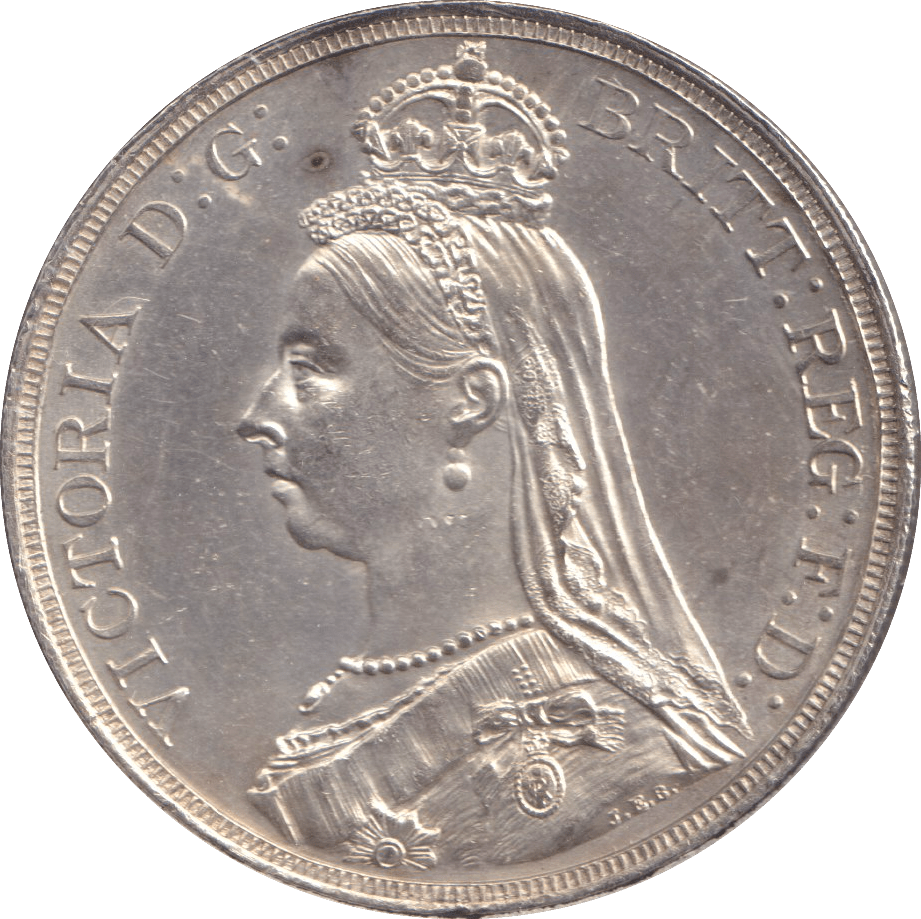 1887 CROWN ( UNC ) - CROWN - Cambridgeshire Coins