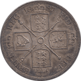 1887 DOUBLE FLORIN ( EF ) 2 - Double Florin - Cambridgeshire Coins