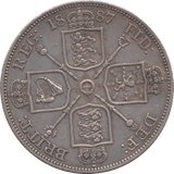 1887 DOUBLE FLORIN ( EF ) - DOUBLE FLORIN - Cambridgeshire Coins