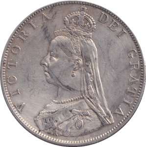 1887 DOUBLE FLORIN ( EF ) - WORLD COINS - Cambridgeshire Coins